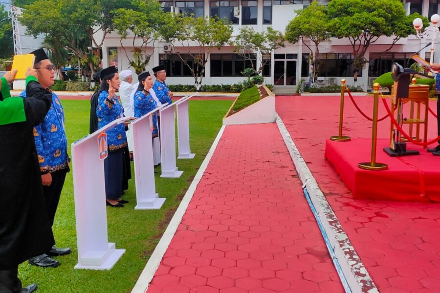 Ratusan CPNS di Balikpapan Akhirnya Dilantik