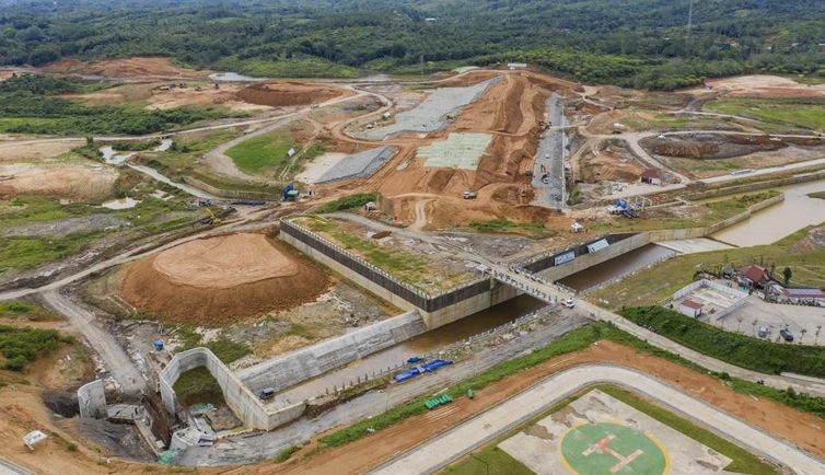Otorita IKN dan PUPR Siapkan Infrastruktur Mitigasi Banjir Sepaku