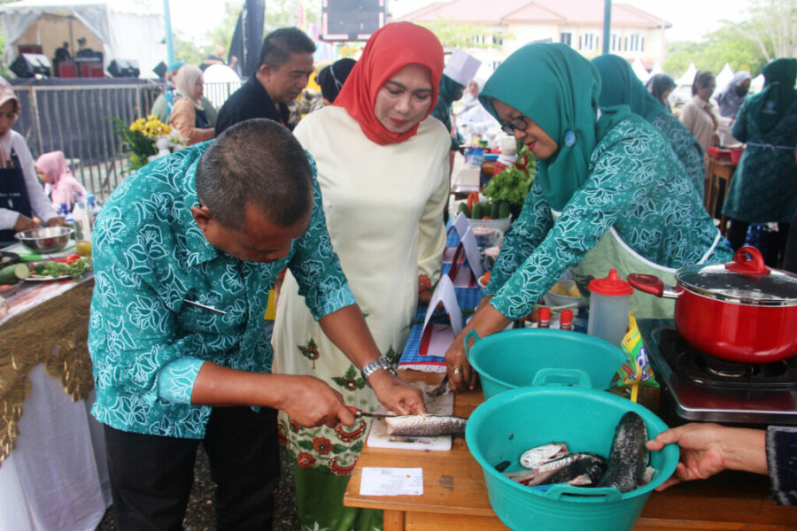 Meriahkan HUT PPU, Tim PKK Ikuti Lomba Memasak