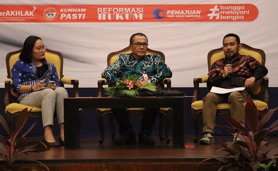 Jelang Pemilu 2024, Kanwil Kemenkumham Kaltim Sosialisasi Parpol