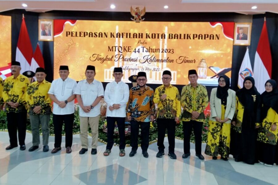 Wali Kota Lepas Kafilah yang Berlaga di MTQ ke 44 Tingkat Provinsi Kaltim