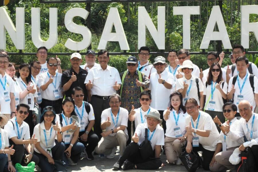 Ratusan Delegasi Investor Singapura Tinjau Progres Pembangunan IKN