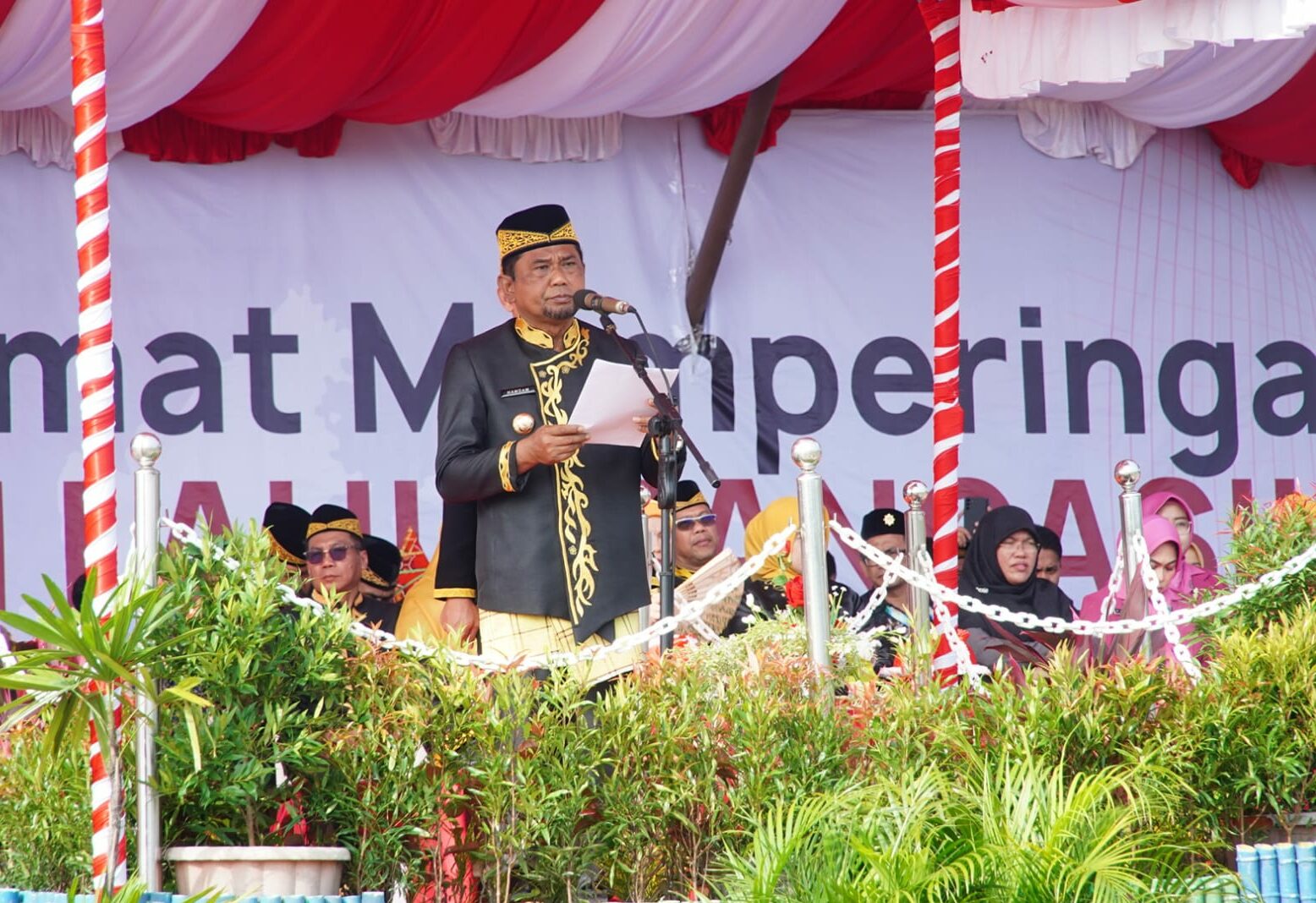 Hamdam Pimpin Peringatan Hari Lahir Pancasila