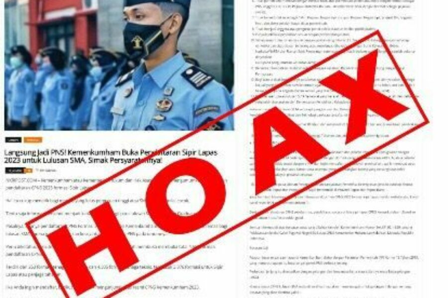 Kemenkumham Pastikan Info Penerimaan CPNS Hoax