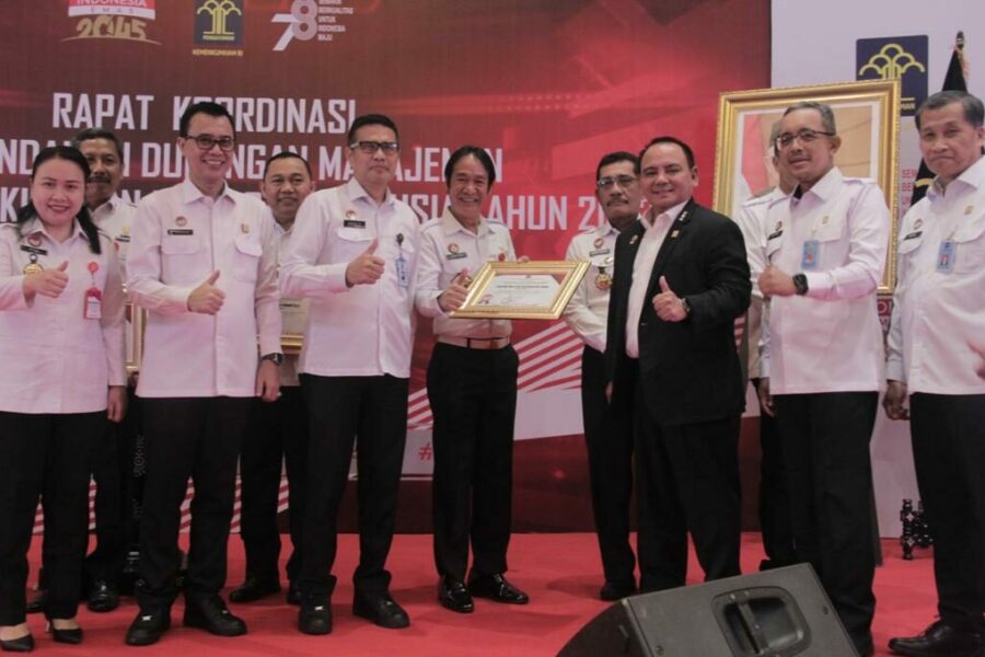 Kanwil Kemenkumham Kaltim Raih Peringkat Pertama Kinerja Pengamanan BMN
