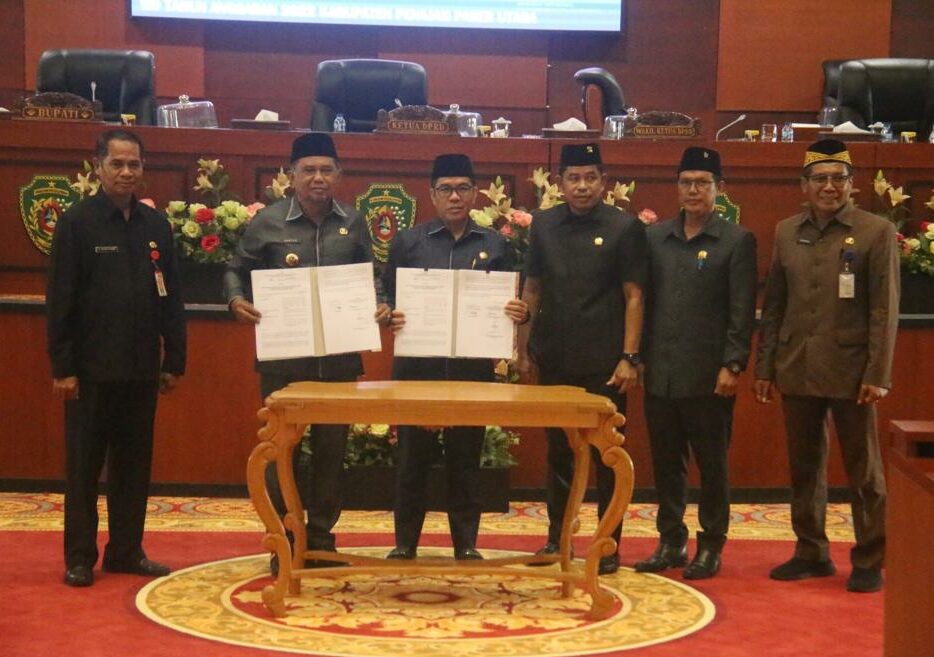 Enam Fraksi DPRD PPU Terima Laporan Pertanggungjawaban Pelaksanaan Anggaran Pemda Tahun 2022