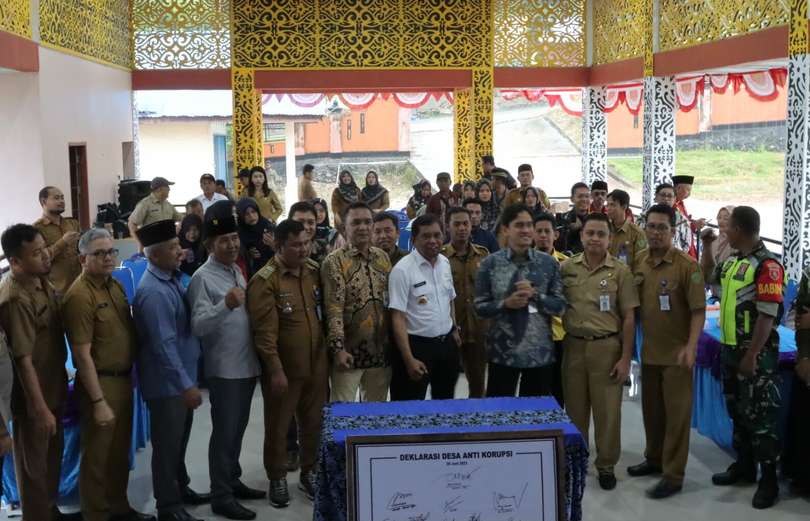 Ditetapkan Sebagai Desa Percontohan Anti Korupsi, KPK Gelar Bimtek di Desa Tengin Baru
