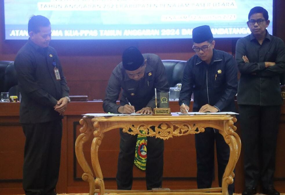 Pemda dan DPRD Sepakati KUA-PPAS Tahun Anggaran 2024