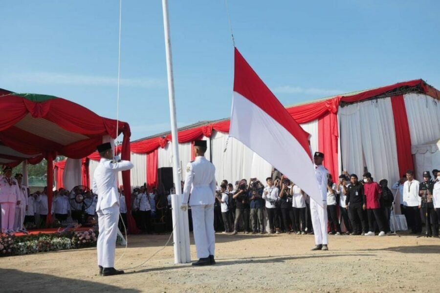 Ratusan Peserta Ikuti Upacara Peringatan HUT ke-78 RI di IKN
