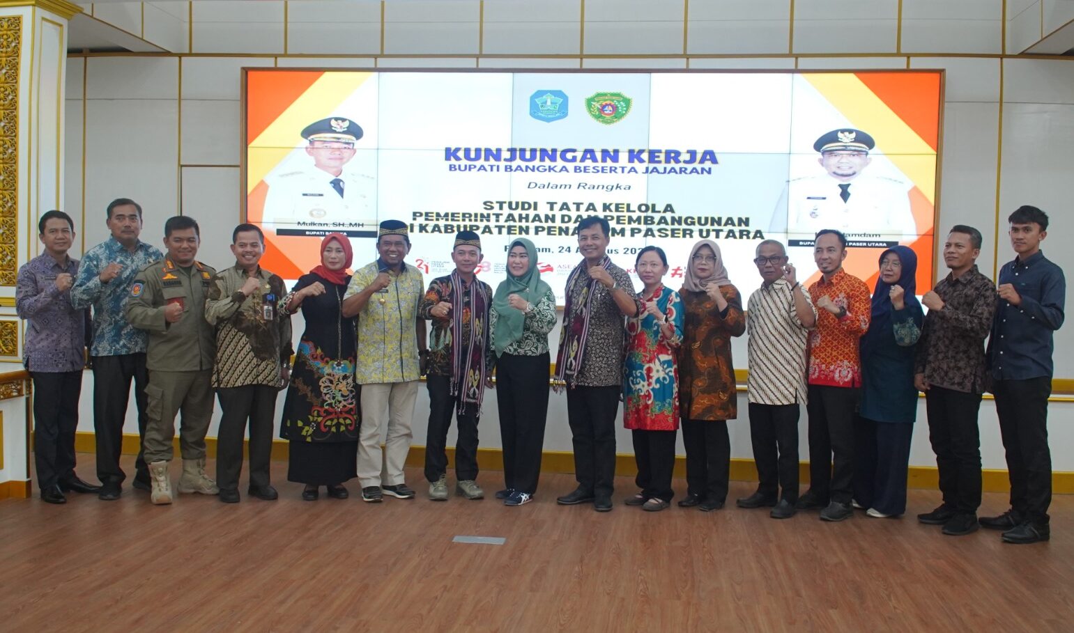 Kunjungi PPU, Bupati Bangka Ingin Belajar Tata Kelola Pemerintahan dan Pembangunan