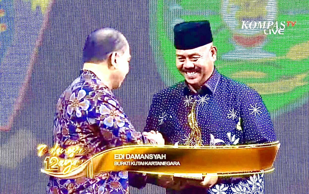 Inovasi DiSAPA Mengantar Kukar Raih Penghargaan dari Kompas TV