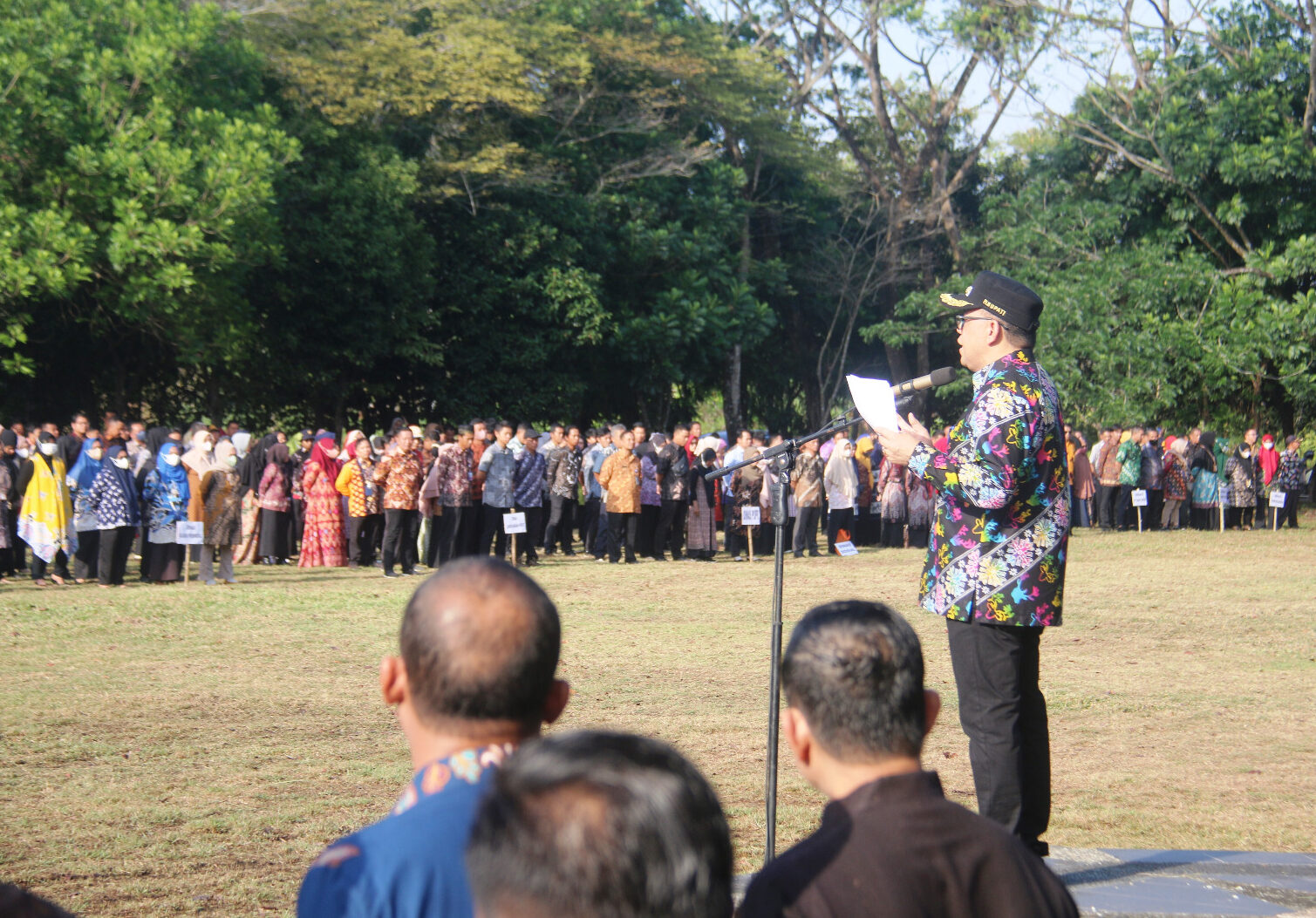 Pimpin Apel Perdana, Pj Bupati Makmur Marbun Beri Sejumlah Pesan ke ASN