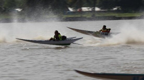 Puluhan Peserta Ikuti Lomba Balap Ketinting, Jadi Daya Tarik Wisata Ditengah Agenda Erau