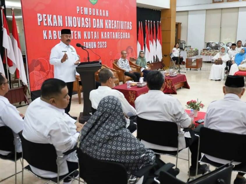 Bupati Kukar Buka Pekan Inovasi dan Kreativitas 2023