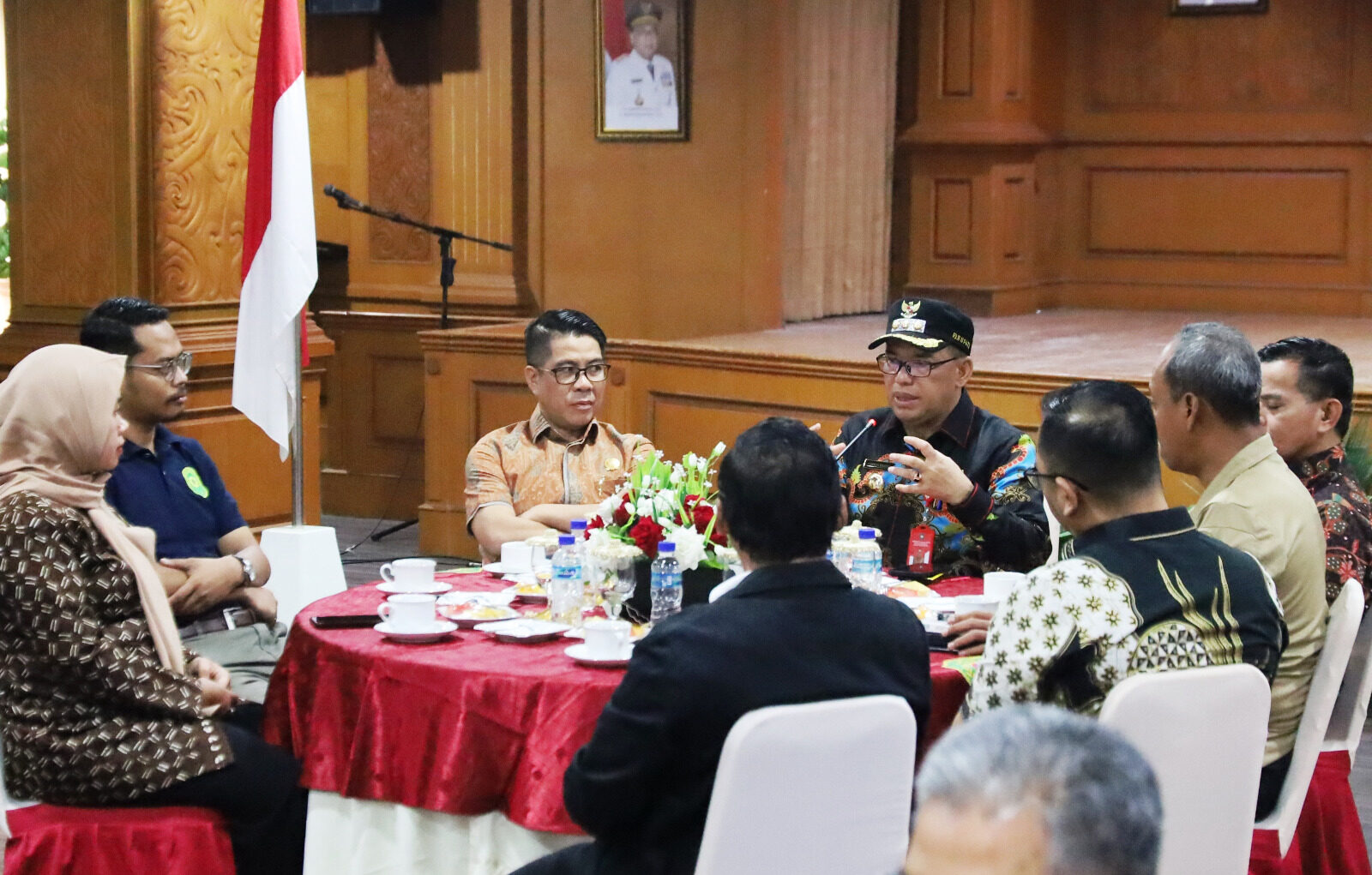 Gelar Coffee Morning, Makmur Marbun Ajak Forkopimda Satu Irama Majukan Daerah