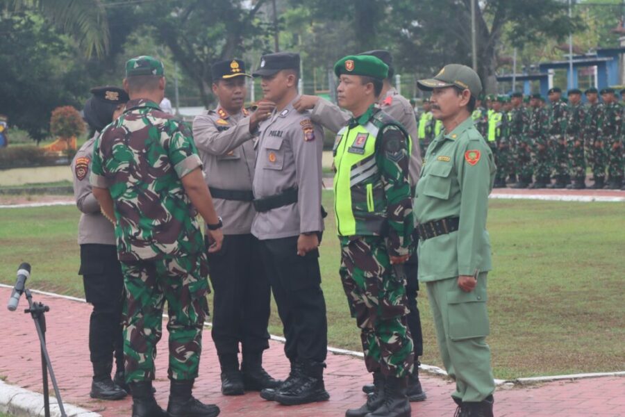 Polres PPU Gelar Apel Operasi Mantab Brata, Bersiap Kawal Pemilu 2024