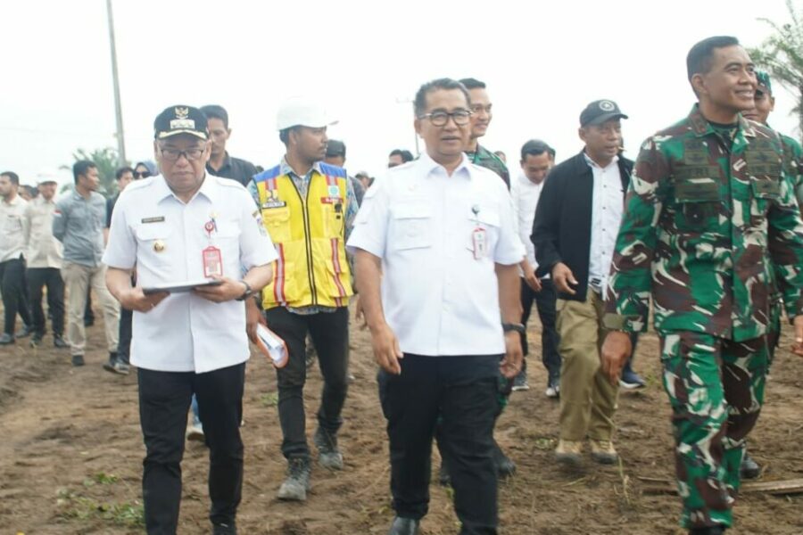 Jelang Kunjungan Presiden, Makmur Marbun Dampingi Pj Gubernur Kaltim Tinjau Lokasi Pembangunan Bandara VVIP