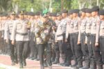 Pimpin Apel Gelar Pasukan, Makmur Marbun Ingin Pastikan  Pilkades Berjalan Aman dan Lancar
