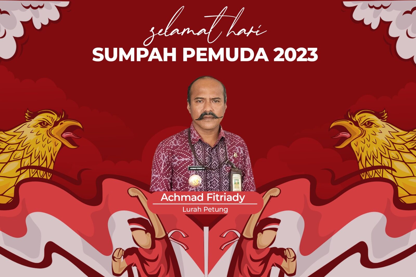 Rayakan Hari Sumpah Pemuda 2023, Lurah Petung Yakini Pemuda Punya Peran Penting dalam Kehidupan Sosial