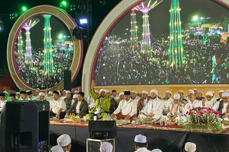 Puluhan Ribu Jemaah Hadir di Kukar Bersholawat II