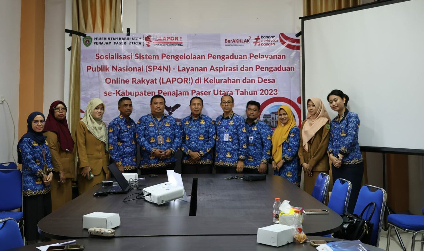 Sosialisasi SP4N–LAPOR Diskominfo PPU Berlanjut di Kecamatan Waru