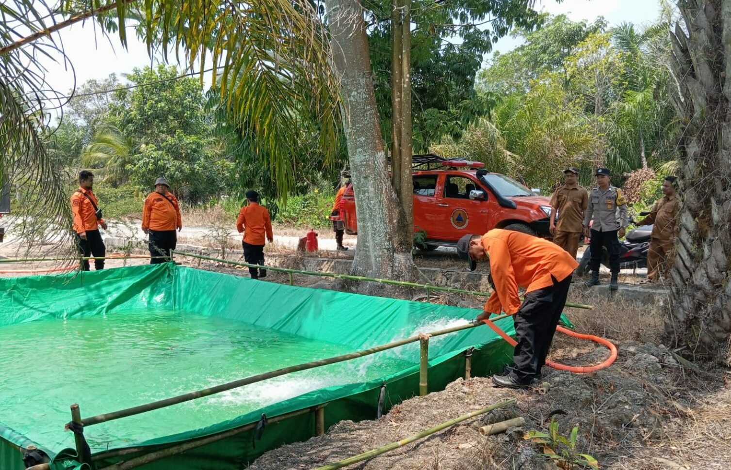 Bantu Atasi Kekeringan, BPBD PPU Suplai Air kepada Masyarakat di Wilayah Babulu