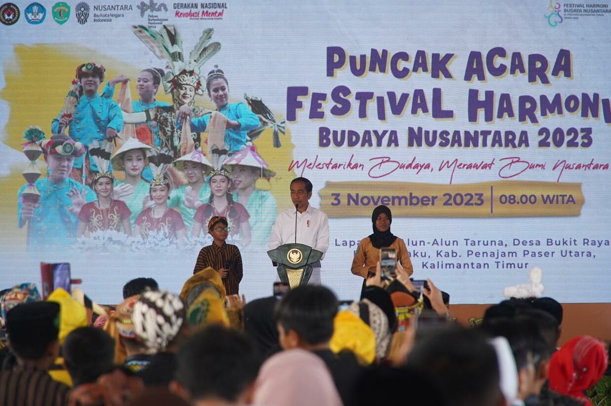 Pesan Presiden Jokowi di Hari Terakhir Kunjunganya ke IKN