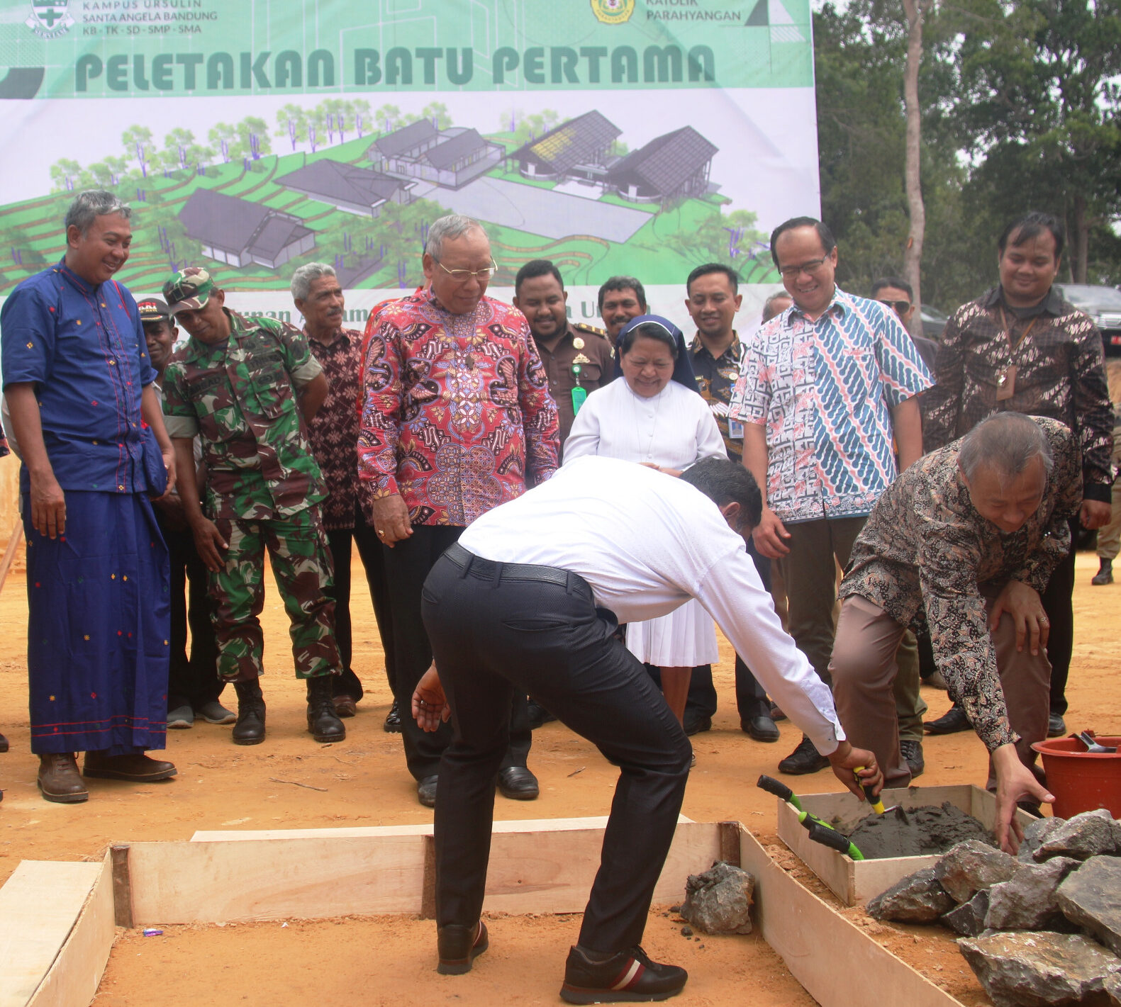 Bupati Hamdam Lakukan Groundbreaking Pembangunan Universitas Parahyangan