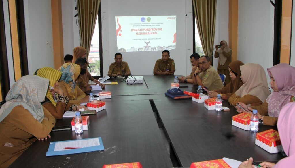 Diskominfo PPU Gelar Sosialisasi Pembentukan PPID Kelurahan dan Desa Se-Kecamatan Waru Diskominfo PPU Gelar Sosialisasi Pembentukan PPID Kelurahan dan Desa Se-Kecamatan Waru