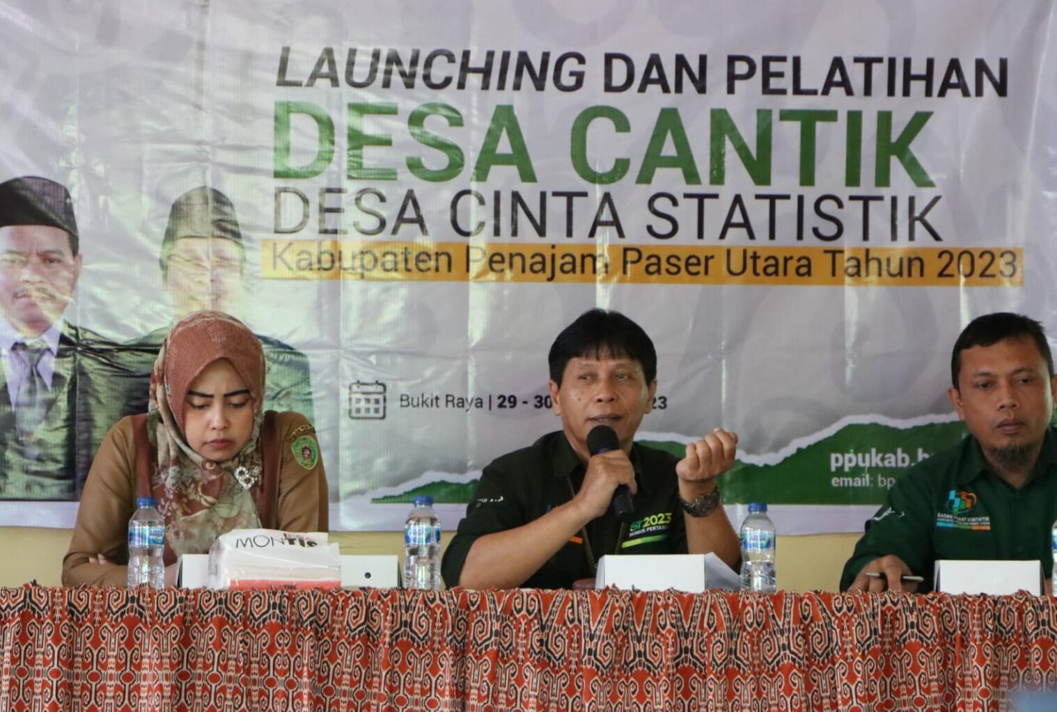 Tingkatkan Kompetensi Aparatur Desa di Bidang Statistik, Pemkab PPU dan BPS Launching Desa Cantik