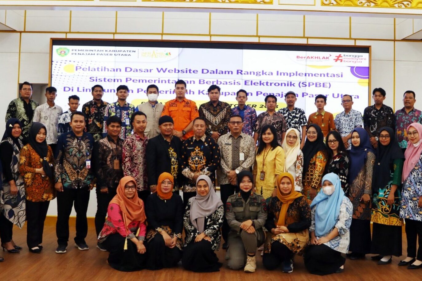 Gelar Pelatihan Dasar Web, Upaya Diskominfo PPU Implementasikan SPBE bagi OPD