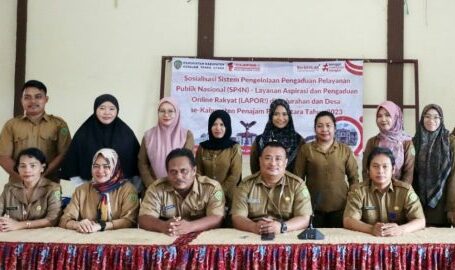 Tingkatkan Pelayanan Publik, Diskominfo Gelar Sosialisasi SP4N-LAPOR di wilayah Sepaku