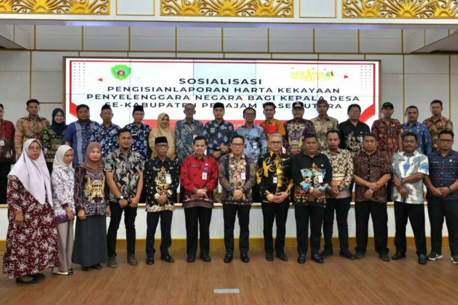 Sosialiasi Pengisian LHKPN, Pj Bupati PPU Minta Kades Jujur Soal Harta Kekayaan