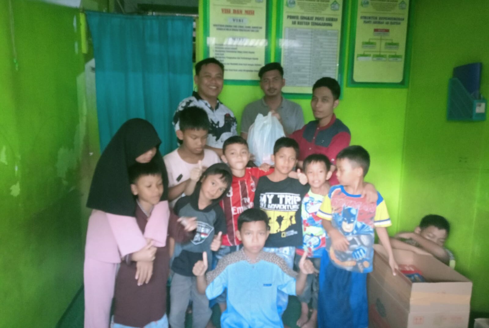 Media di Kukar Peduli Anak Yatim, Salurkan Bantuan ke Panti Asuhan