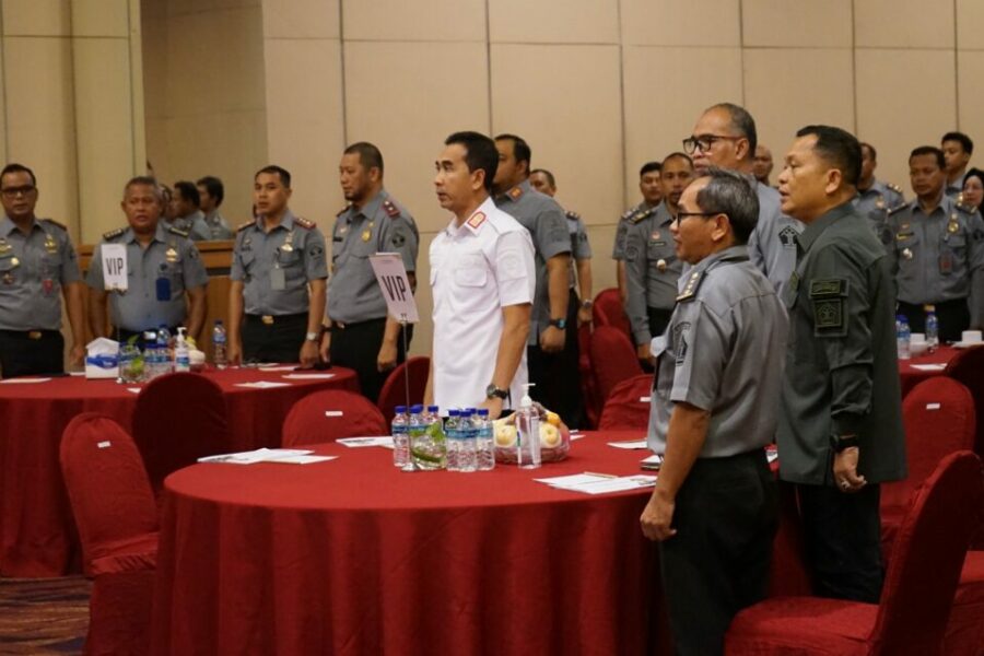 Rakor Evaluasi Pelaksanaan Anggaran dan Tindak Lanjut Hasil Temuan BPK di Lingkungan Kanwil Kemenkumham Kaltim