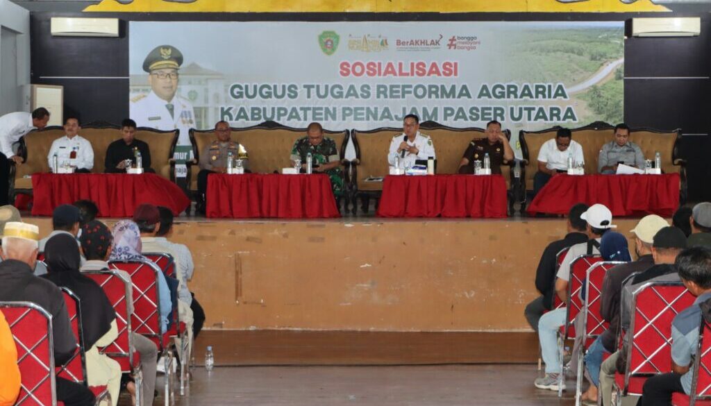 Percepat Sinkronisasi Kebijakan Nasional, Pemkab PPU Gelar Sosialisasi Reforma Agraria