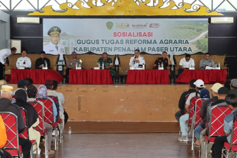 Percepat Sinkronisasi Kebijakan Nasional, Pemkab PPU Gelar Sosialisasi Reforma Agraria