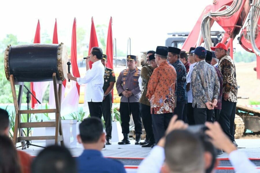 Presiden Jokowi Resmikan Pembangunan Masjid Negara