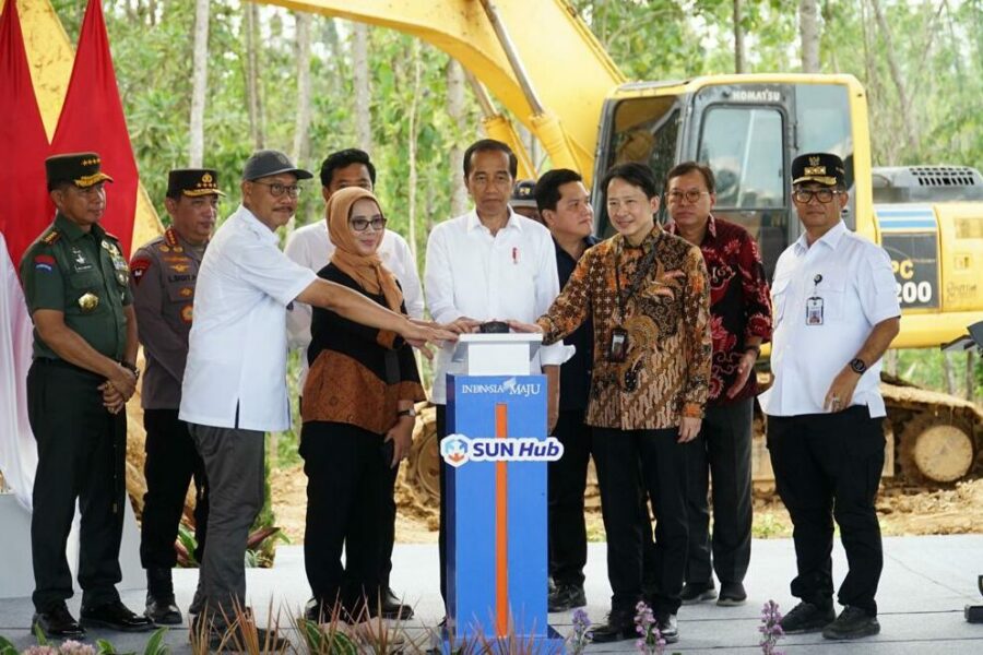 Resmikan SUN Hub, Presiden Jokowi Berharap Percepat Realisasi Pembangunan Infrastruktur IKN