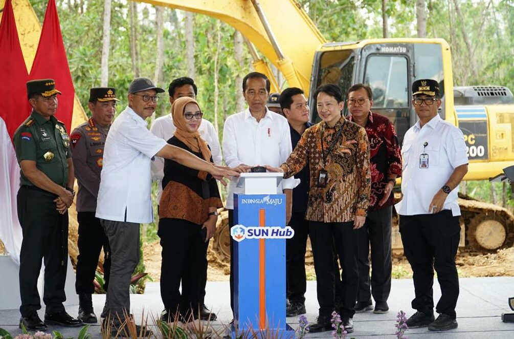 Resmikan SUN Hub, Presiden Jokowi Berharap Percepat Realisasi Pembangunan Infrastruktur IKN
