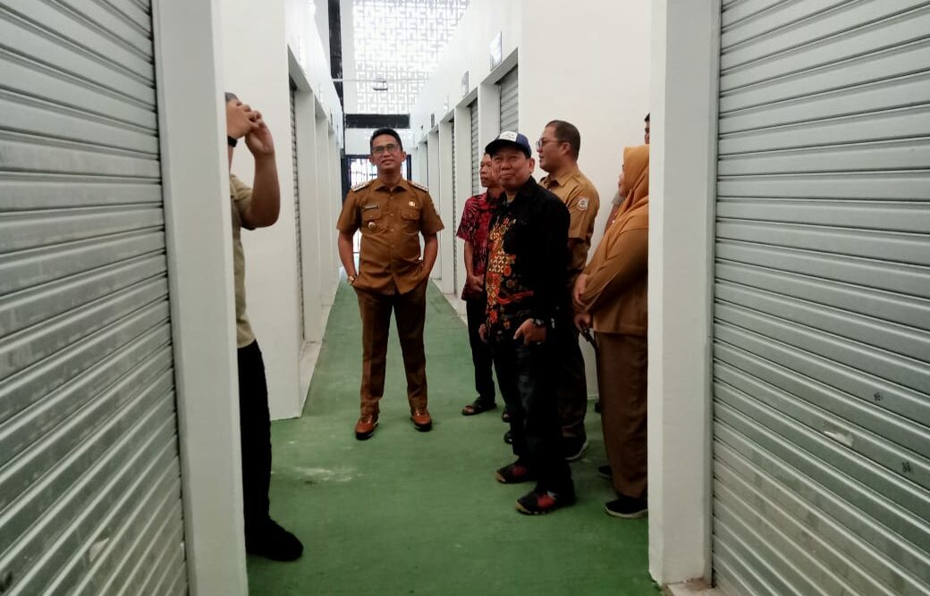 Menyambut Ramadan, Pasar Klandasan Mulai Bisa Ditempati Pedagang