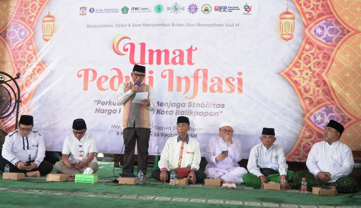 TPID Balikpapan Menyelengarakan Umat Peduli Inflasi di Masjid At-Taqwa 
